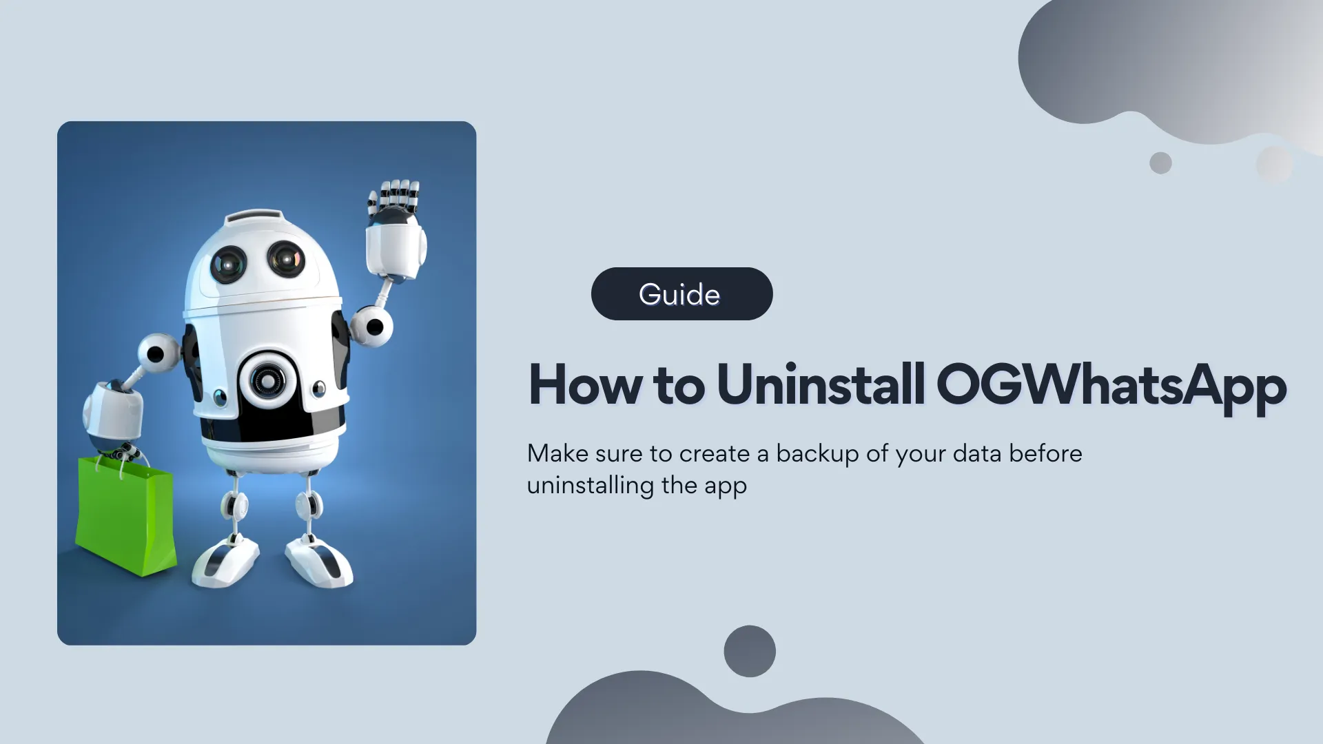 How to Uninstall OGWhatsApp